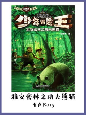 cover image of 少年冒险王：雅安密林之功夫熊猫（有声书13）